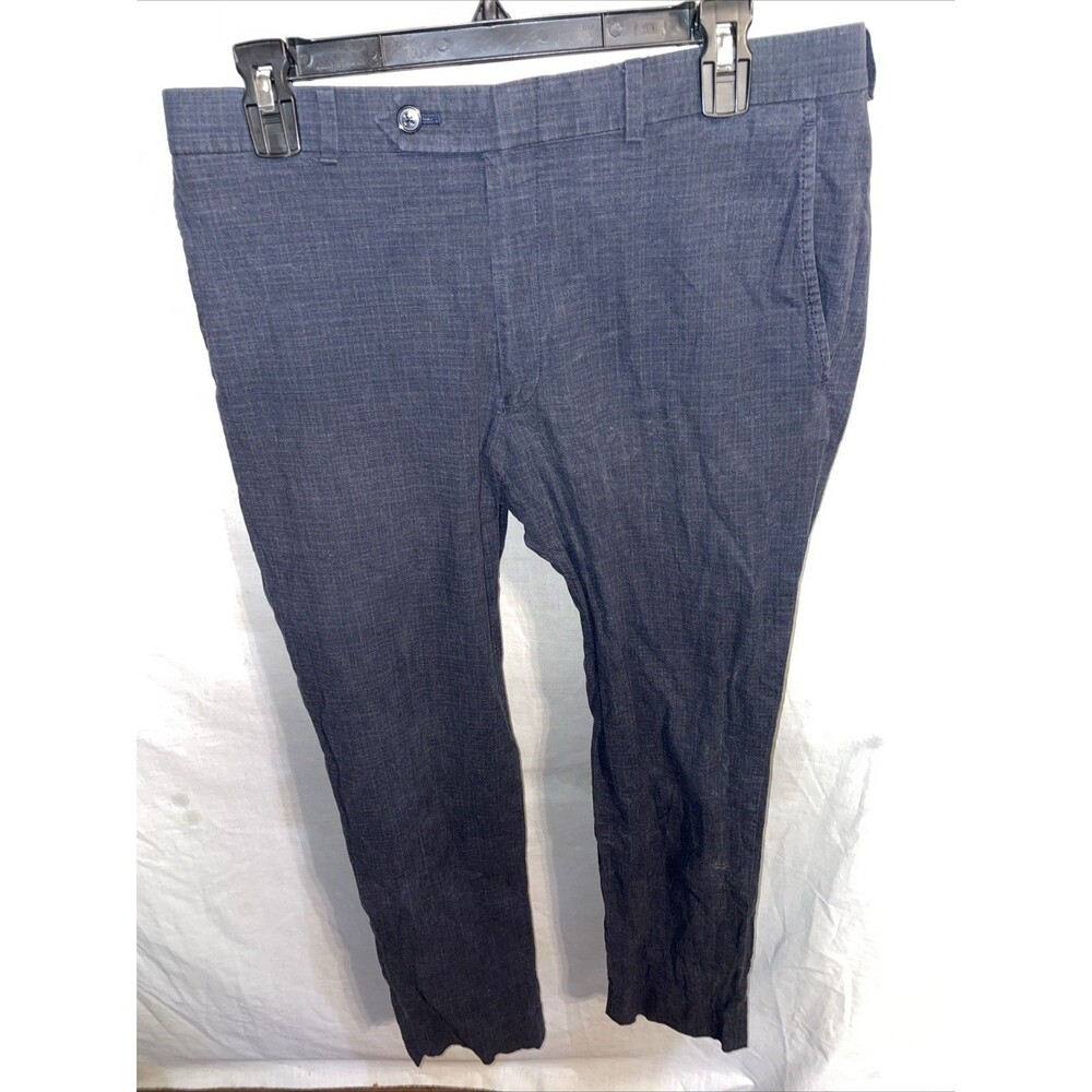 Hart Schaffner Marx Men’s Dress Pants Size 32x30 Gray Wool Blend Business